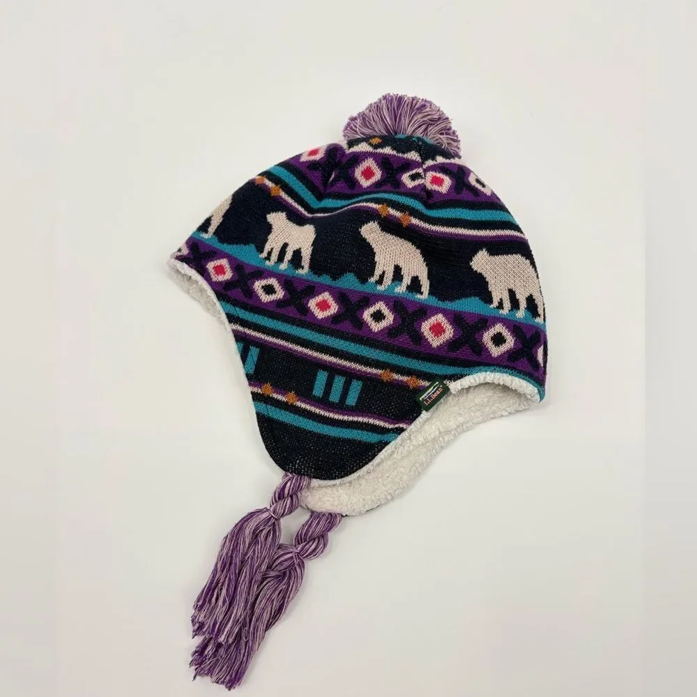 L.L.Bean Kids' Heritage Earflap winter hat